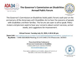 Public Forum Flyer Date and link online