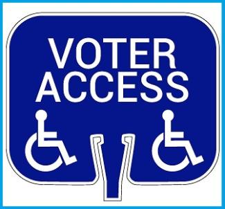 Voter Access Sign