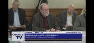 Bob Cooper 2023 Testifying at the RI State House